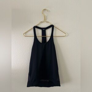lululemon athletica Black Racerback Tank Top